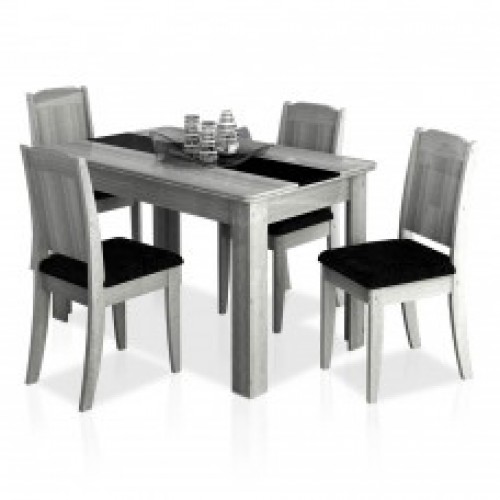 Montagem Conjunto de Mesa com 4 Cadeiras