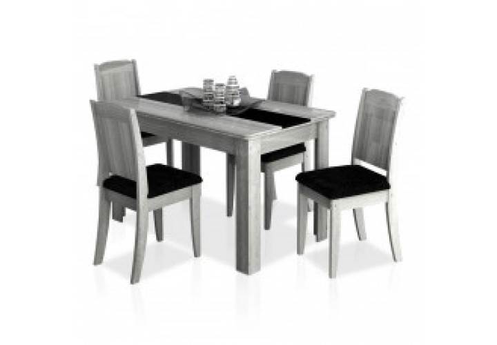 Montagem Conjunto de Mesa com 4 Cadeiras