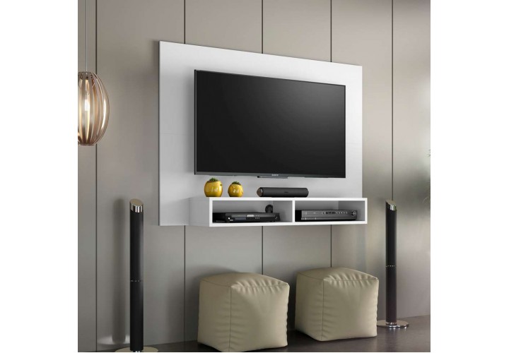 Painel para TV até 43 Polegadas Eros Branco New